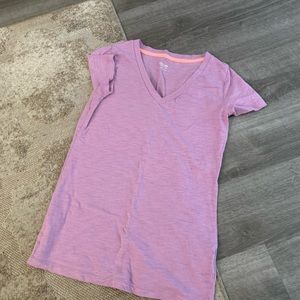 Women’s purple v neck
